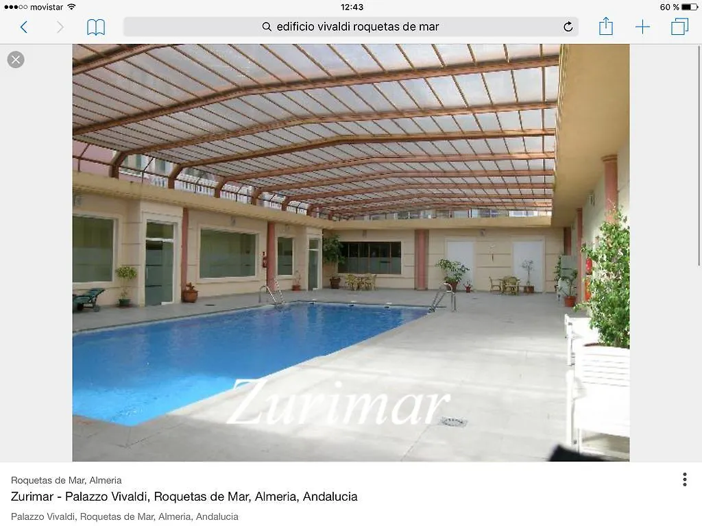 Vivaldi Atico De Lujo Piscina Climatizada Apartment Roquetas de Mar Spain